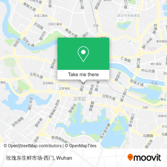 玫瑰东生鲜市场-西门 map