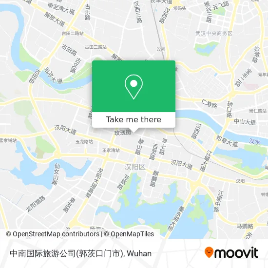 中南国际旅游公司(郭茨口门市) map