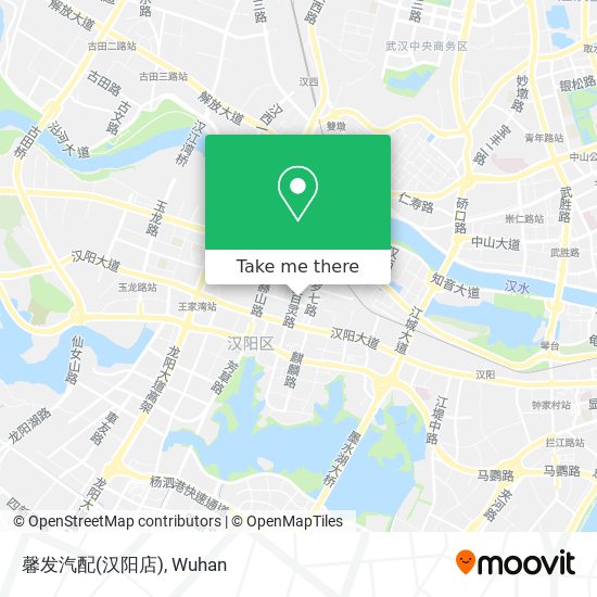 馨发汽配(汉阳店) map