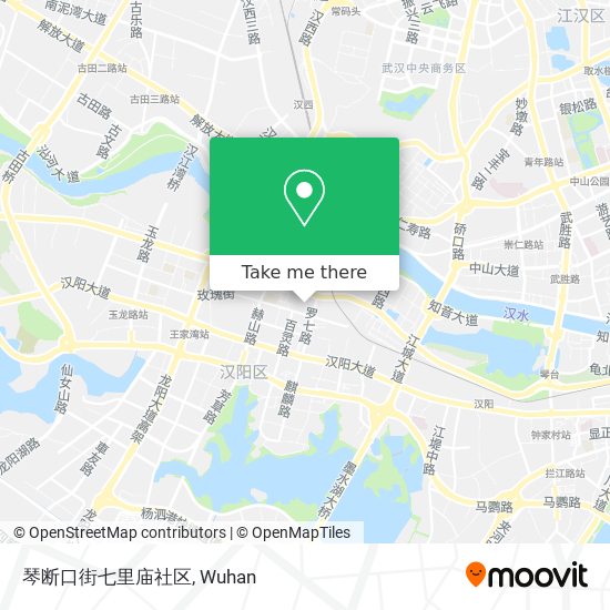 琴断口街七里庙社区 map