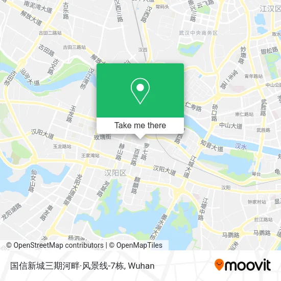 国信新城三期河畔·风景线-7栋 map