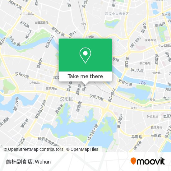 皓楠副食店 map
