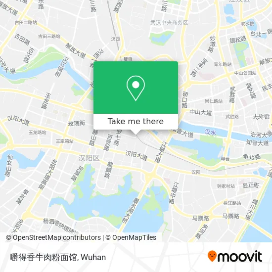 嚼得香牛肉粉面馆 map