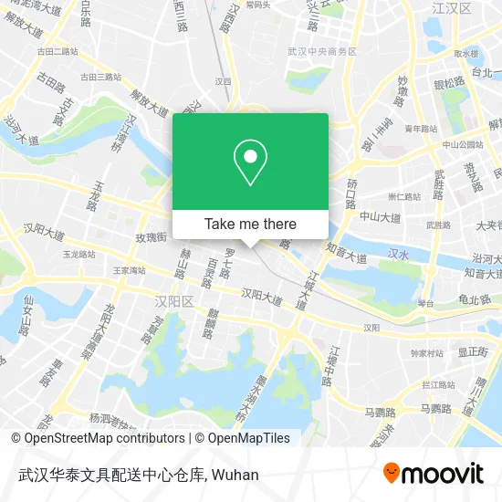 武汉华泰文具配送中心仓库 map