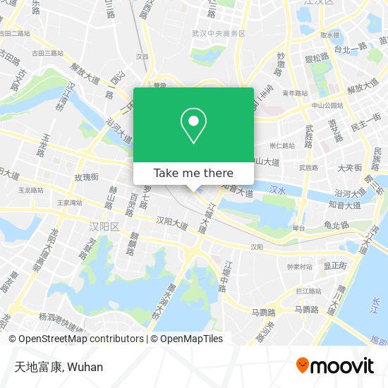 天地富康 map