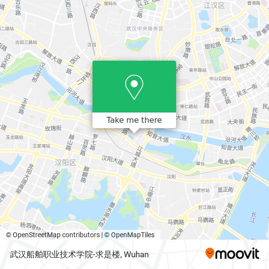 武汉船舶职业技术学院-求是楼 map