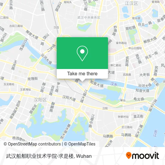 武汉船舶职业技术学院-求是楼 map