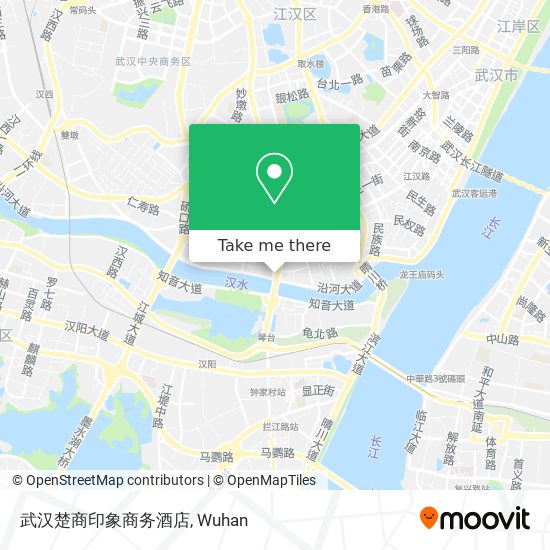 武汉楚商印象商务酒店 map