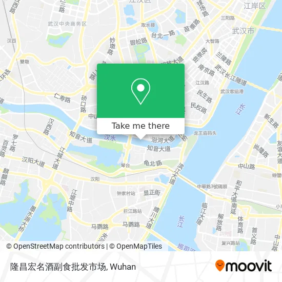 隆昌宏名酒副食批发市场 map