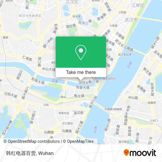 韩红电器百货 map