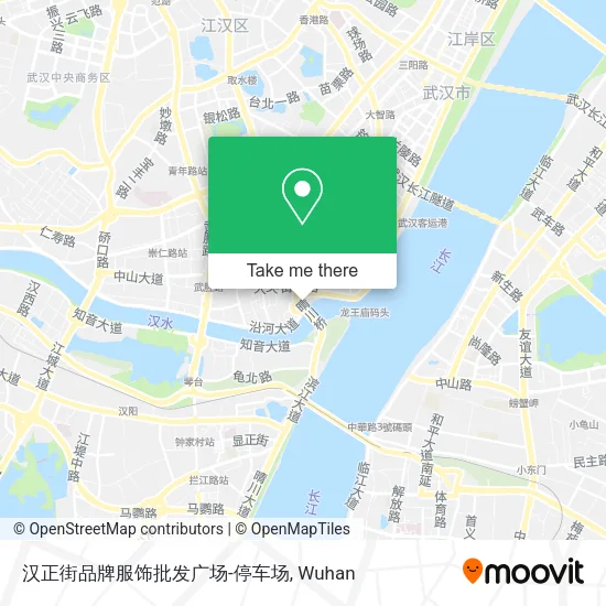 汉正街品牌服饰批发广场-停车场 map
