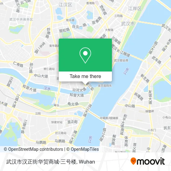 武汉市汉正街华贸商城-三号楼 map