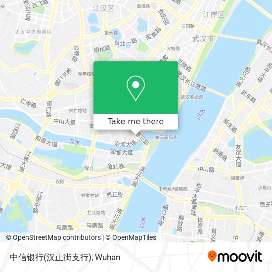 中信银行(汉正街支行) map