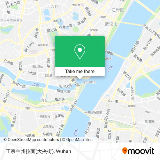 正宗兰州拉面(大夹街) map