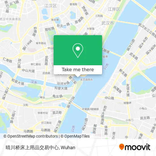 晴川桥床上用品交易中心 map