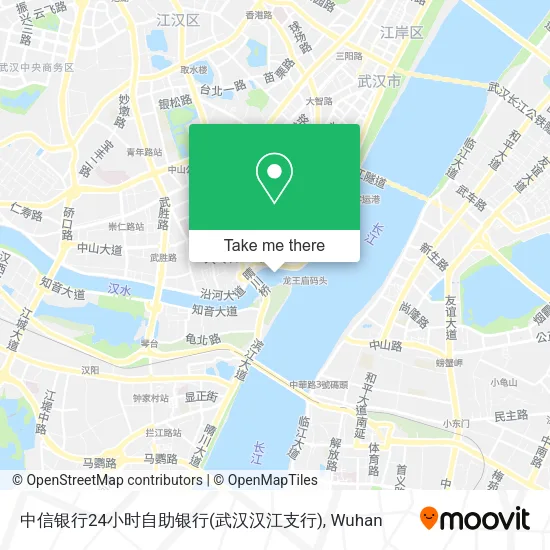 中信银行24小时自助银行(武汉汉江支行) map