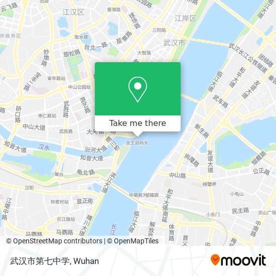 武汉市第七中学 map