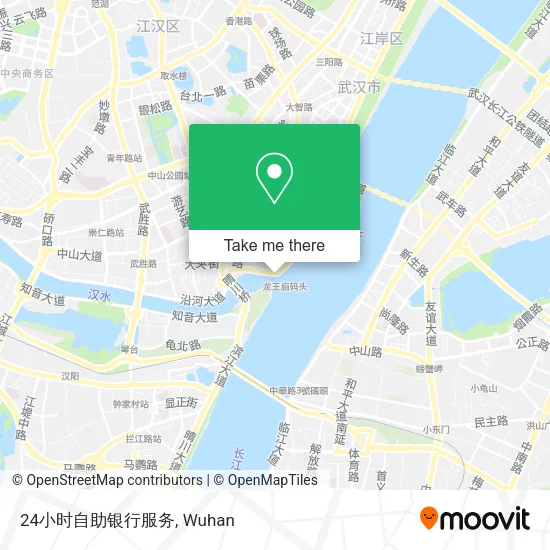 24小时自助银行服务 map