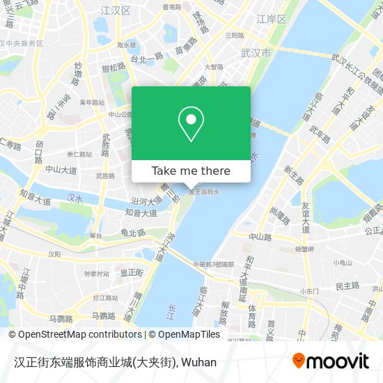 汉正街东端服饰商业城(大夹街) map