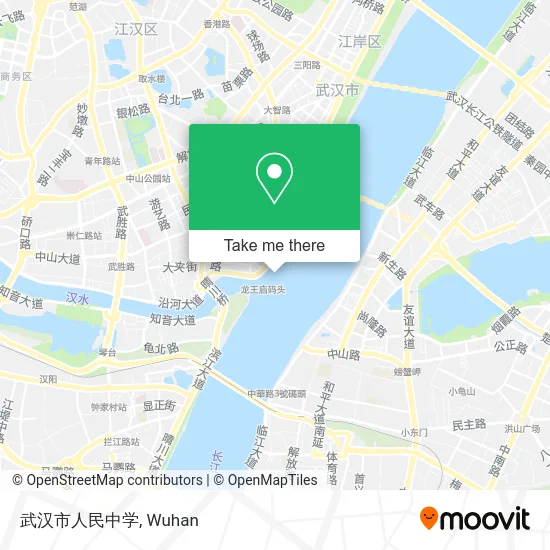 武汉市人民中学 map