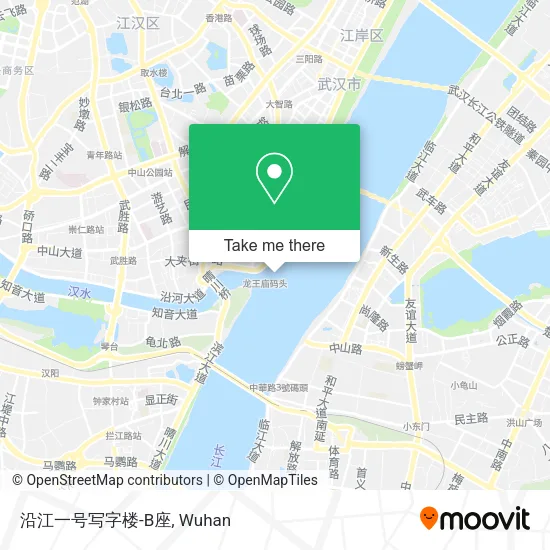 沿江一号写字楼-B座 map