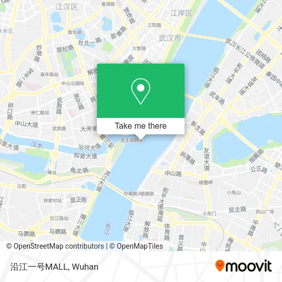 沿江一号MALL map