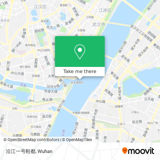 沿江一号鞋都 map