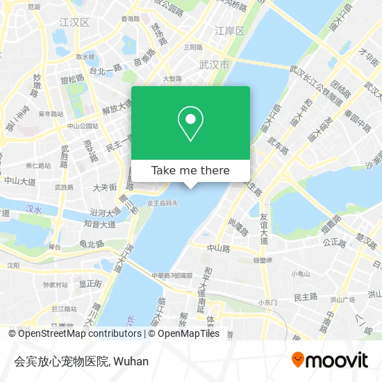 会宾放心宠物医院 map