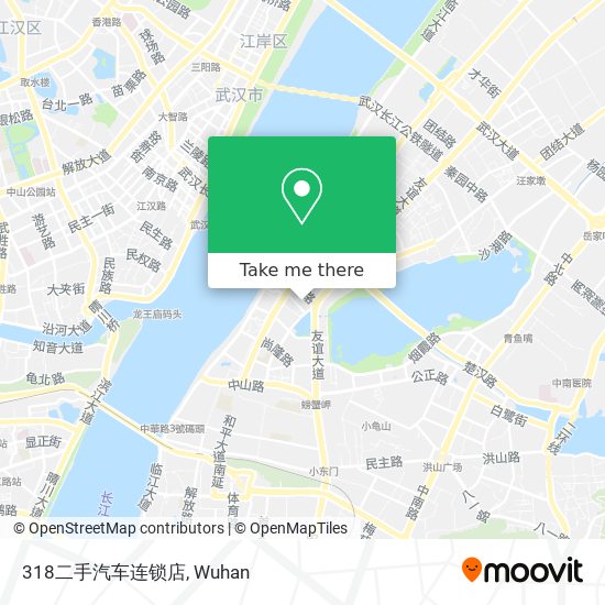 318二手汽车连锁店 map