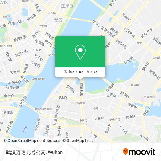 武汉万达九号公寓 map