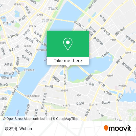 欧林湾 map