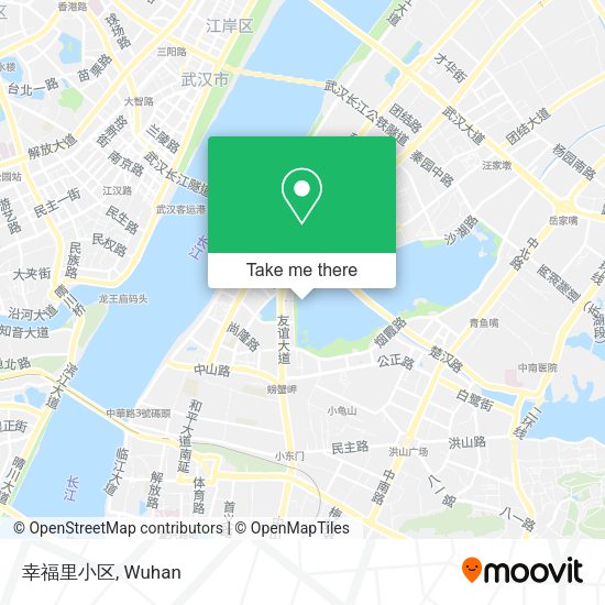 幸福里小区 map