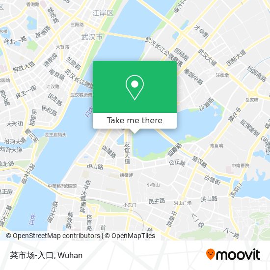 菜市场-入口 map