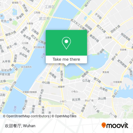 欢甜餐厅 map