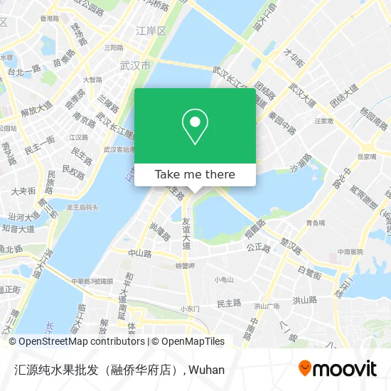 汇源纯水果批发（融侨华府店） map