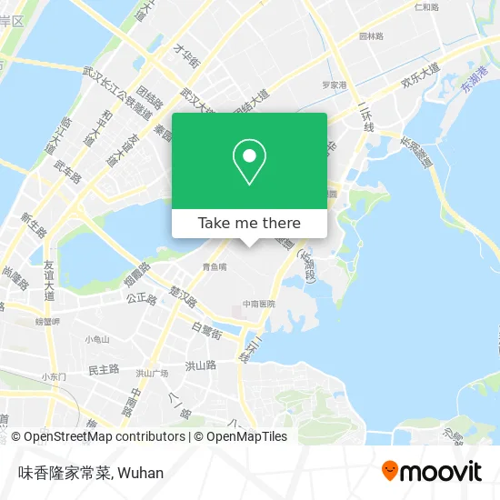 味香隆家常菜 map