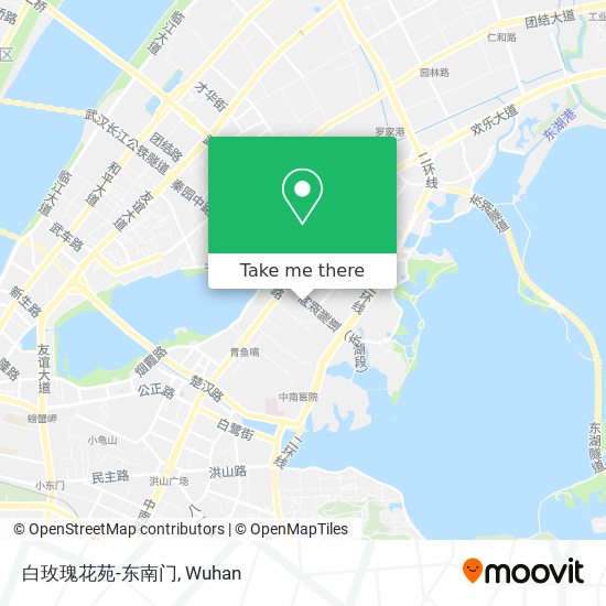 白玫瑰花苑-东南门 map