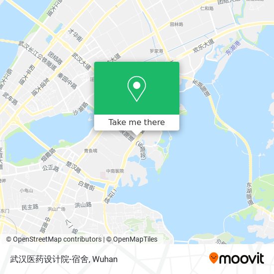 武汉医药设计院-宿舍 map
