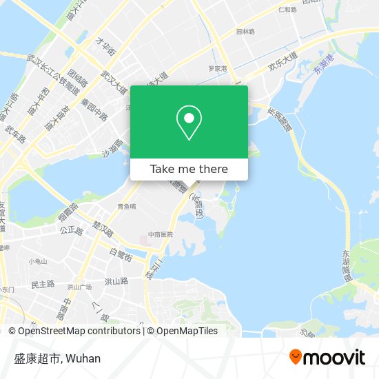 盛康超市 map