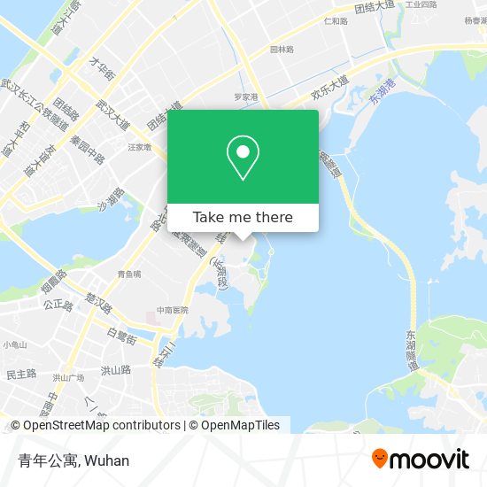 青年公寓 map