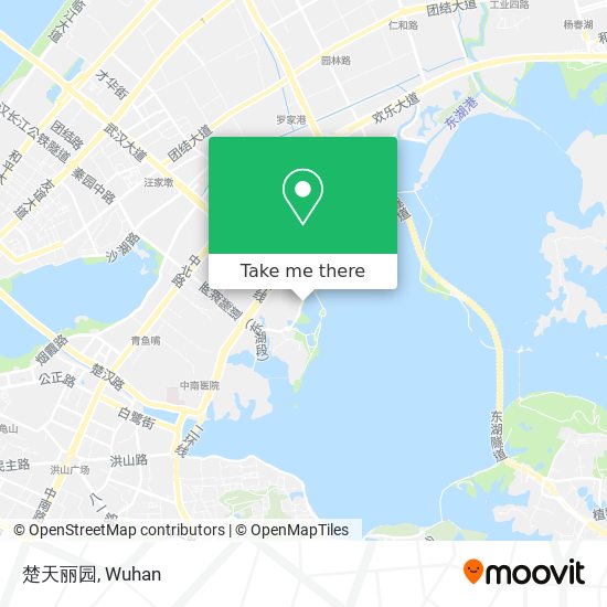 楚天丽园 map