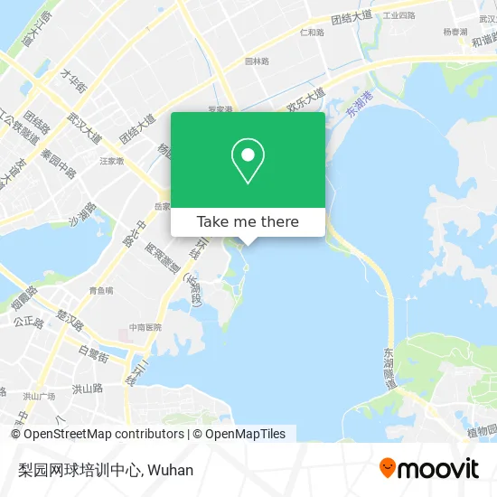 梨园网球培训中心 map