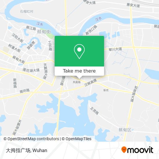 大拇指广场 map