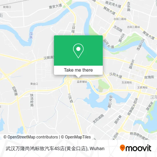 武汉万隆尚鸿标致汽车4S店(黄金口店) map