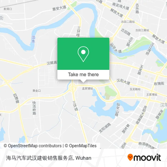 海马汽车武汉建银销售服务店 map