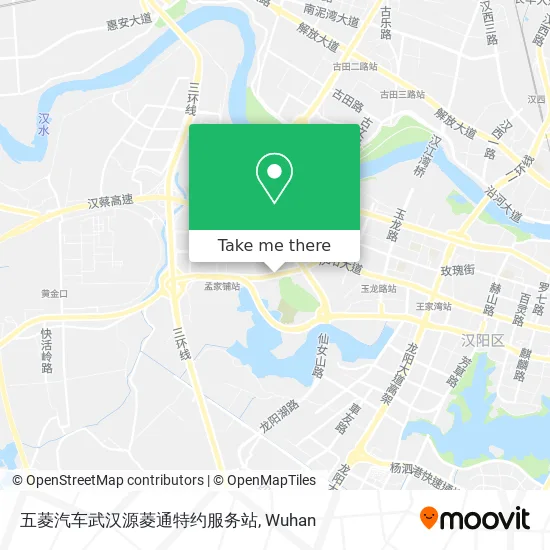 五菱汽车武汉源菱通特约服务站 map