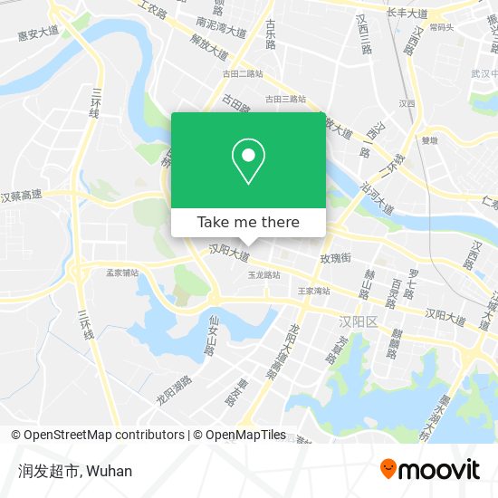 润发超市 map