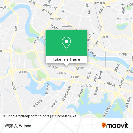 精剪坊 map