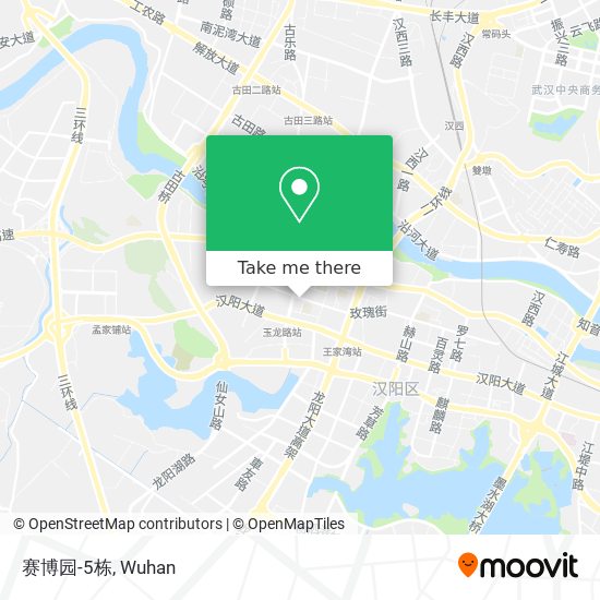 赛博园-5栋 map