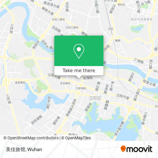 美佳旅馆 map